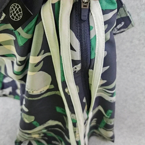 Adidas Floral Beach Tech Shorts Green‎ and Gray Men's Size 37 - Picture 5 of 8